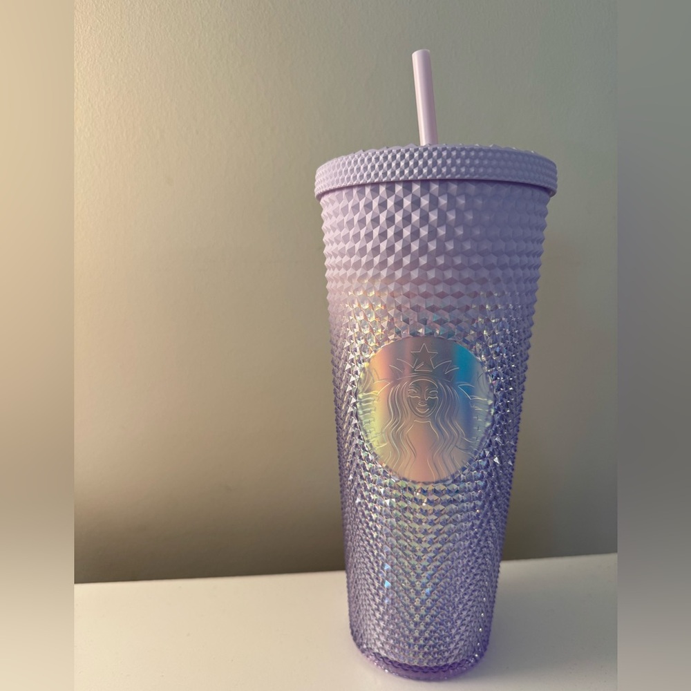 Starbucks Purple Matte Bling